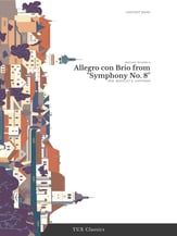 Allegro con Brio from Symphony No. 8 Concert Band sheet music cover